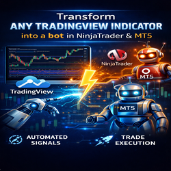 Turn Any TradingView Indicator Into a High-Speed Auto Trading NinjaTrader BOT
