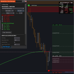 MarketXero Risk Manager for trade sizing and structure