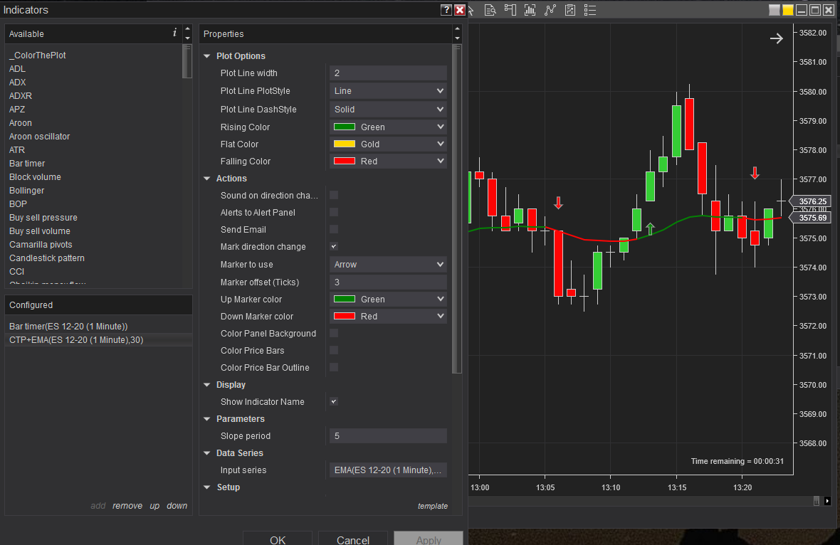 Hull Moving Average Color Change - NinjaTrader Support Forum